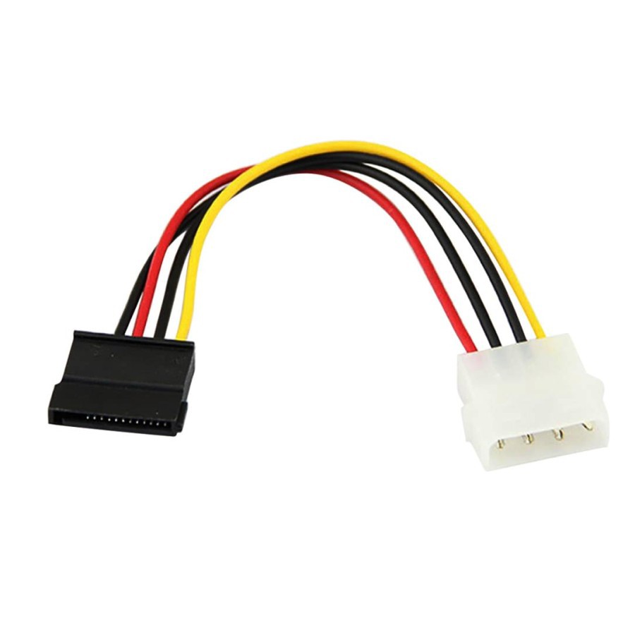 Jual Kabel Power Molex 4pin Male To Sata 15pin Female Konverter