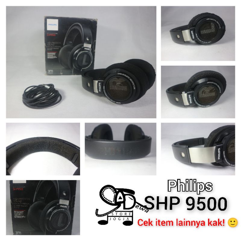 Jual PHILIPS SHP 9500 HEADPHONE PHILLIPS SHP9500 OPEN BACK HIFI BKN