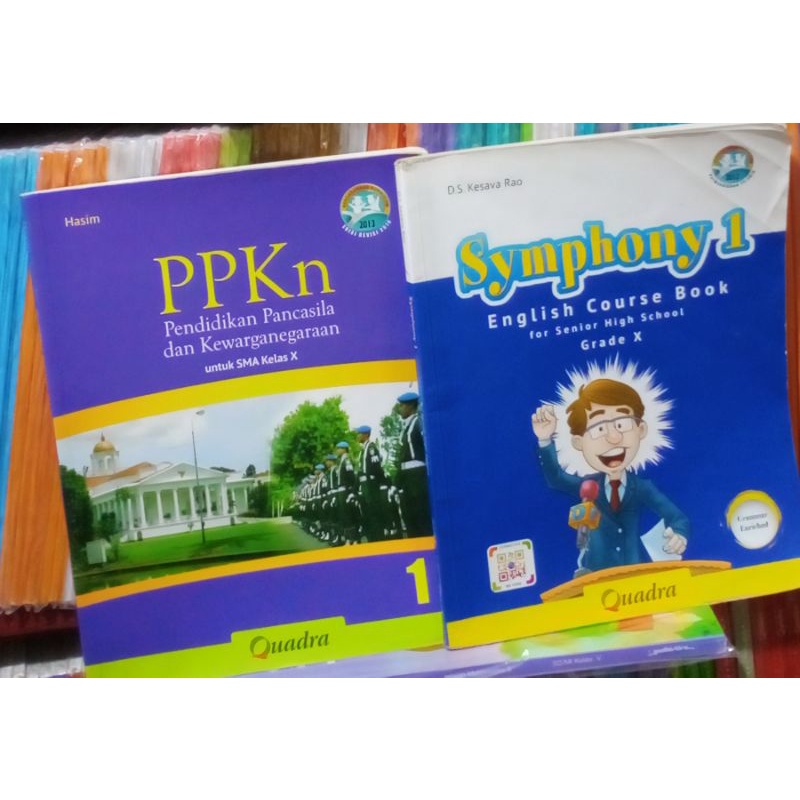 Jual Buku Pelajaran Kelas Sma Ma K Revisi Ppkn Symphony Quadra