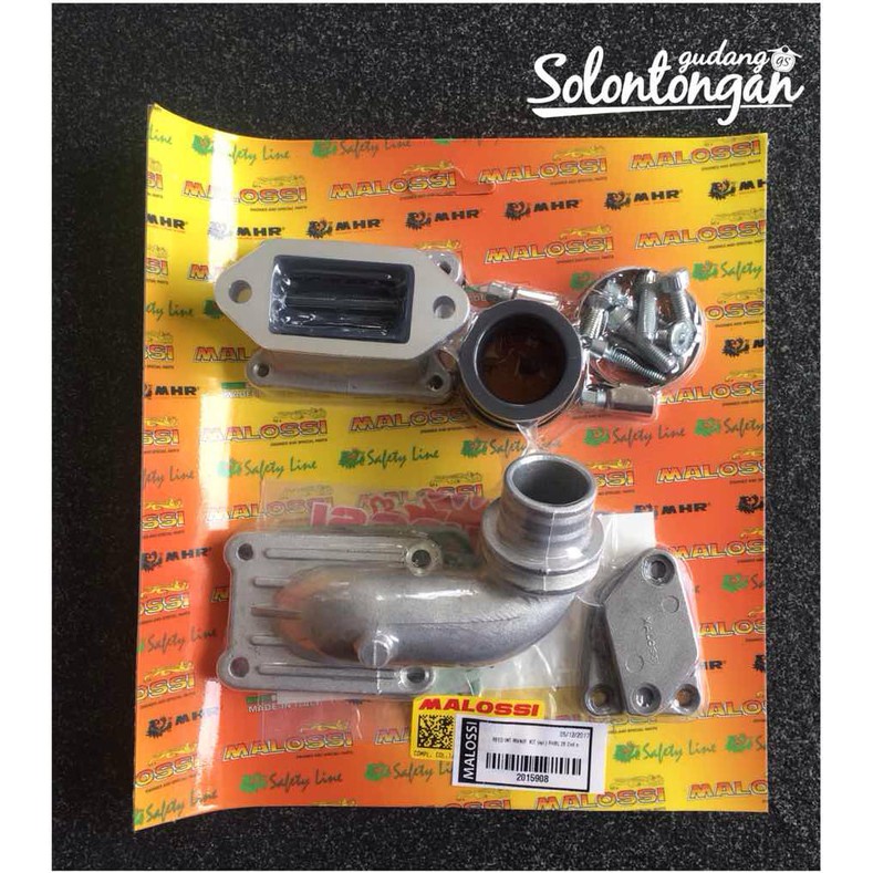 Jual Intake Manifold Malossi Valve Vespa Smallframe Shopee Indonesia