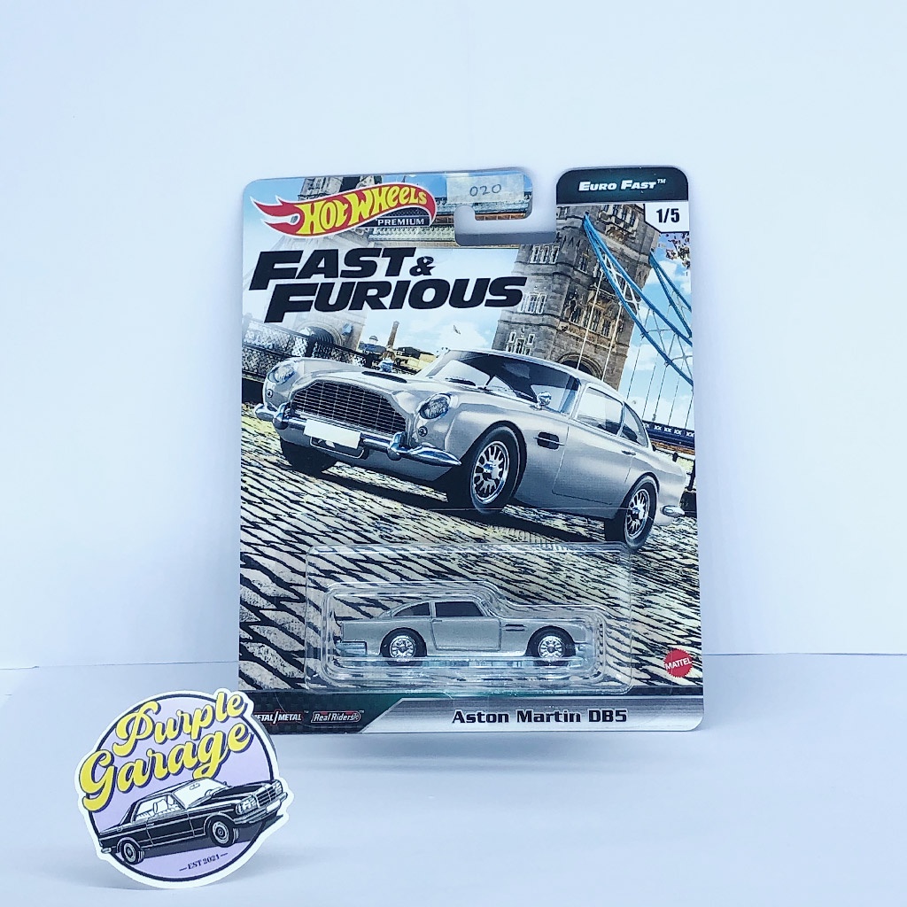 Jual Hot Wheels Premium Fast Furious Euro Fast Aston Martin DB