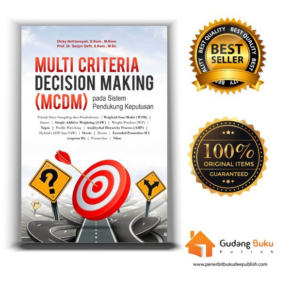 Jual Buku Multi Criteria Decision Making Pada Sistem Pendukung