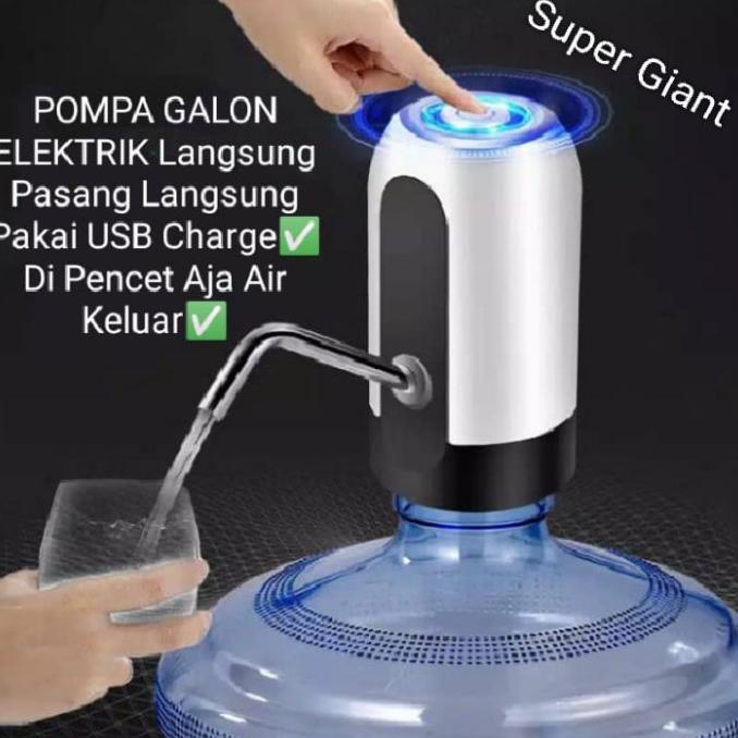 Jual Pompa Galon Pompa Galon USB Recharge Pompa Aqua Galon Portable