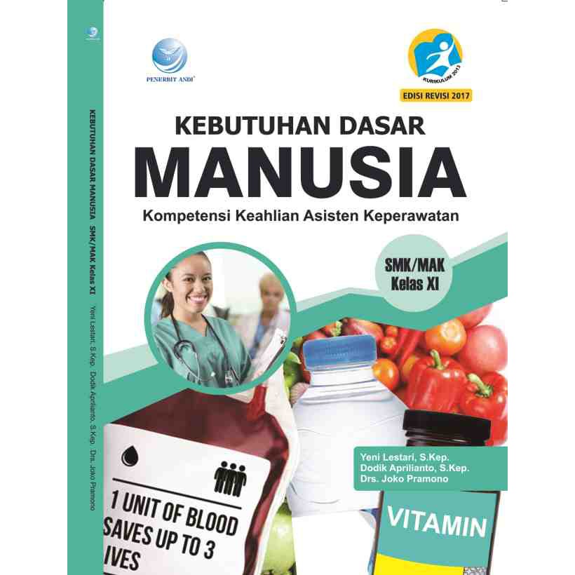 Jual Buku Kebutuhan Dasar Manusia Kompetensi Keahlian Asisten