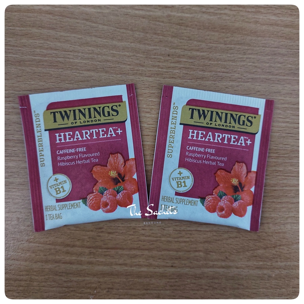 Jual Twinings Superblends Heartea Raspberry Hibiscus Sachet Shopee