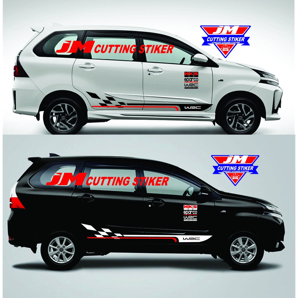 Jual Stiker Mobil Avanza Sticker Mobil Avanza Xenia Sigra Calya Ertiga