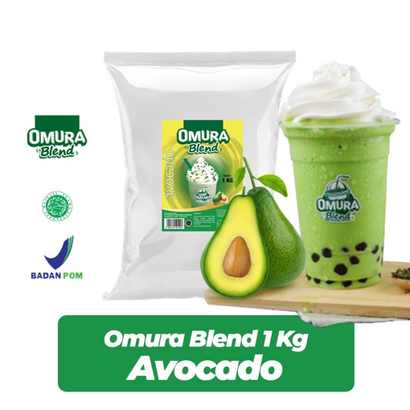 Jual SERBUK MINUMAN OMURA BLEND AVOCADO 1 KG Shopee Indonesia