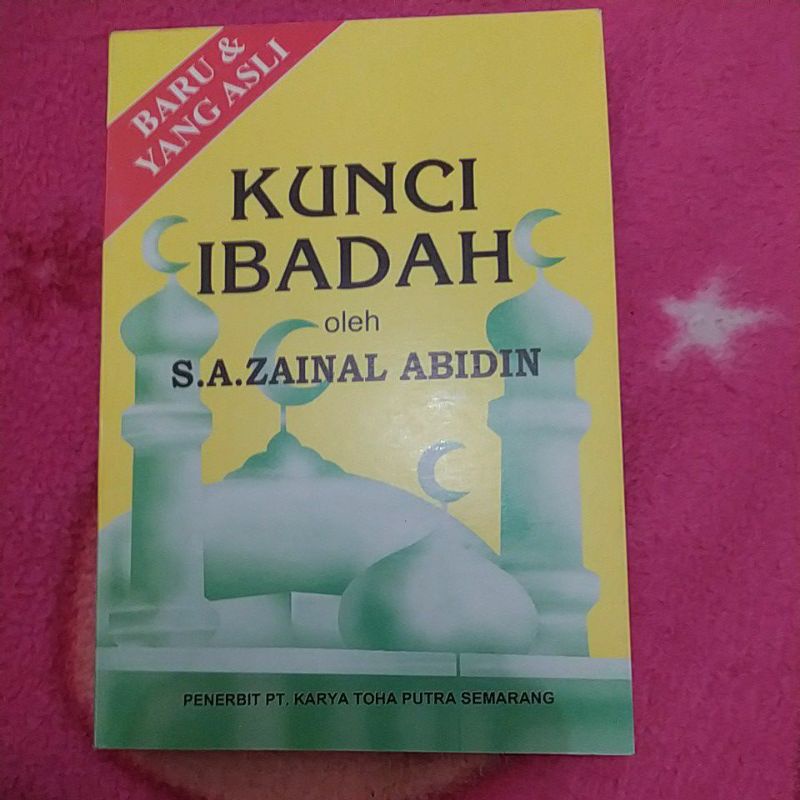 Jual Buku Saku Kunci Ibadah Oleh S A Zainal Abidin Shopee Indonesia