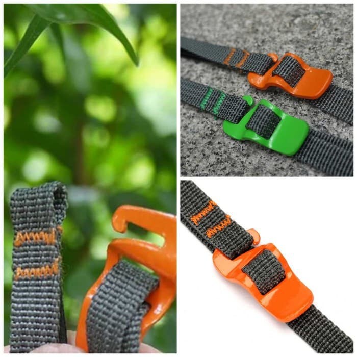 Jual Tali Strap Webbing Nylon Buckle Besi Pengikat Barang Motor S