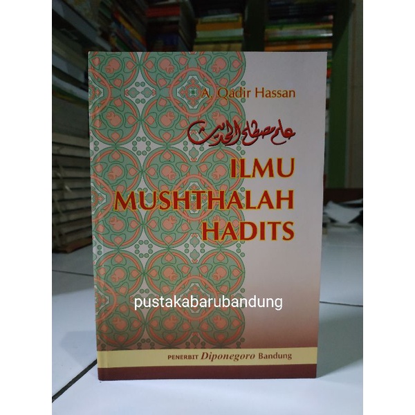 Jual Original Buku Ilmu Mushthalah Hadits SC HVS Lengkap Edisi Revisi