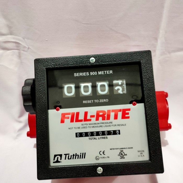 Jual Flowmeter Solar Fill Rite 1 5 4 Digit Original USA Shopee