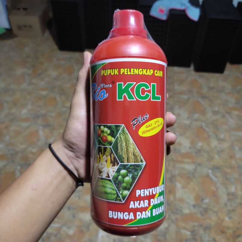 Jual Pupuk Pelengkap Cair Bio Flora KCL Plus GA3 21 Gibrelin Acid