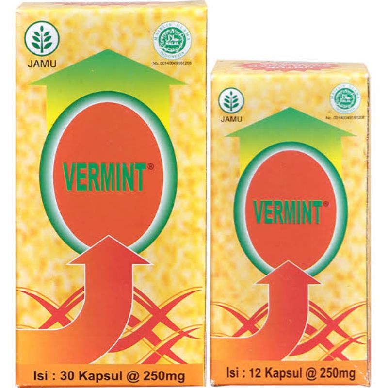 Jual Vermint Extra Cacing Kapsul Kapsul Kapsul Original Bpom