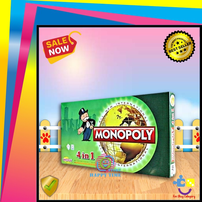 Jual Monopoly In Monopoli Halma Catur Ular Tangga Ludo Permainan