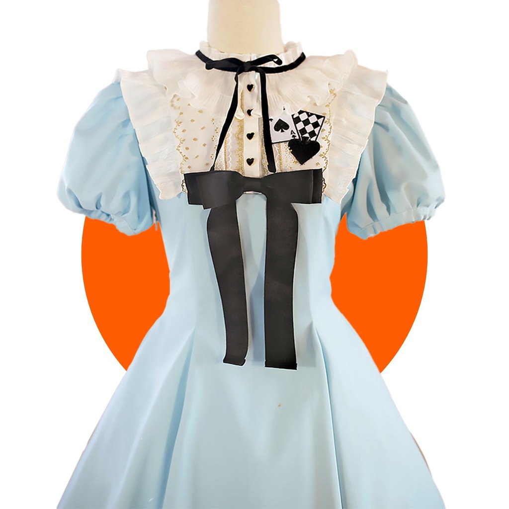 Jual Light Blue Wonderland Lolita Dress All About Japan Shopee