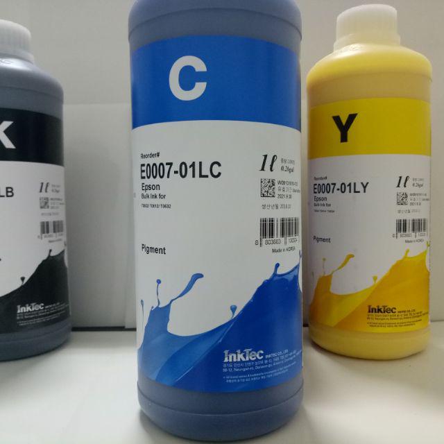 Jual Tinta Pigment Epson 1 Liter Inktec Made In Korea Shopee Indonesia