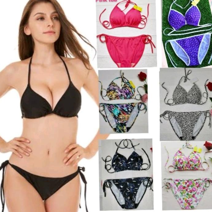 Jual Baju Renang Wanita Set Bikini Pantai Sexy All Size Shopee Indonesia