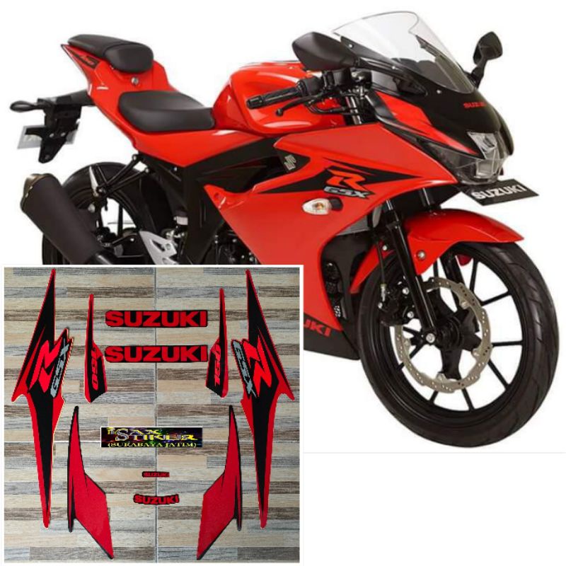 Jual Striping Original Suzuki Gsx R Merah Tahun Shopee