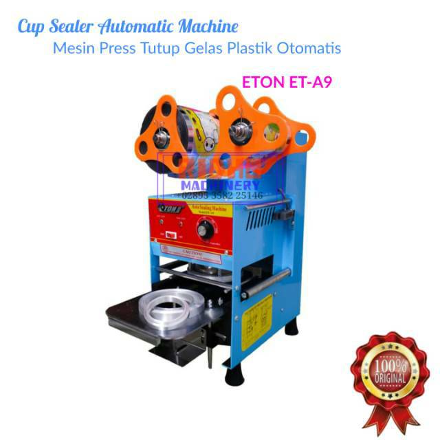 Jual ETON ET A9 CUP SEALER MESIN PRESS GELAS OTOMATIS Shopee Indonesia