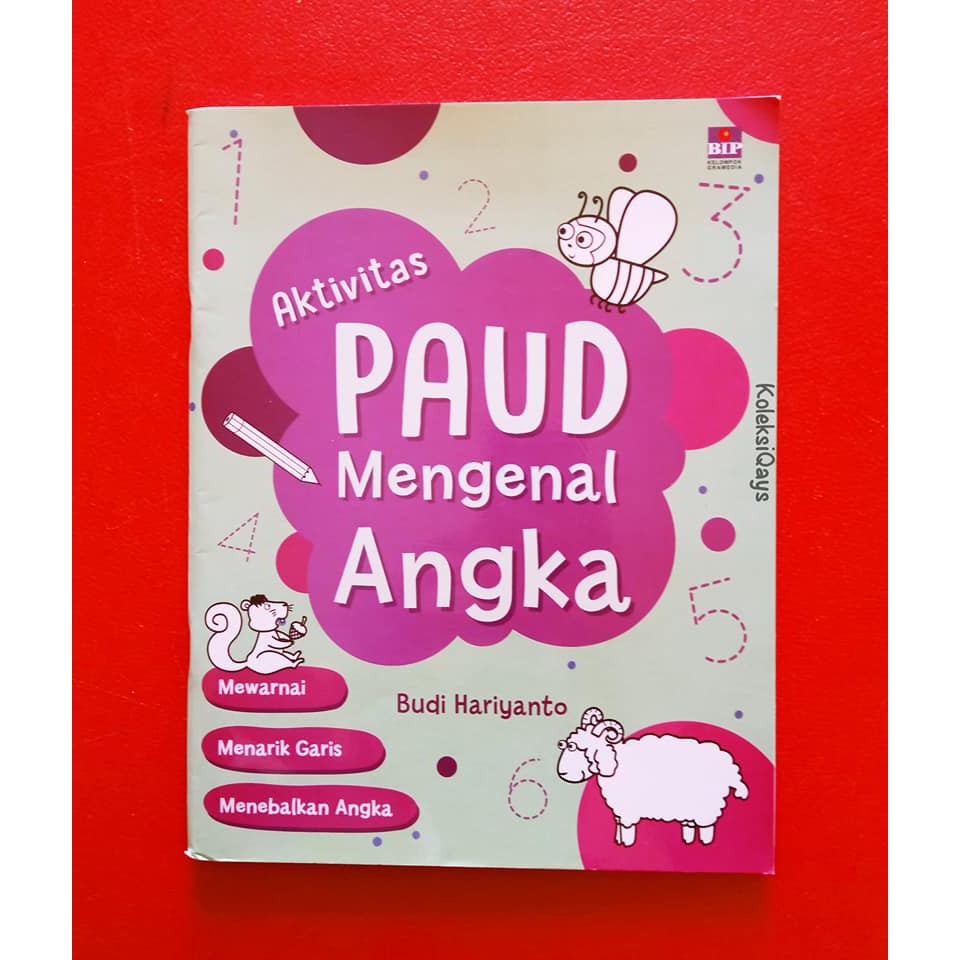 Jual Buku Aktivitas PAUD Mengenal Angka Shopee Indonesia