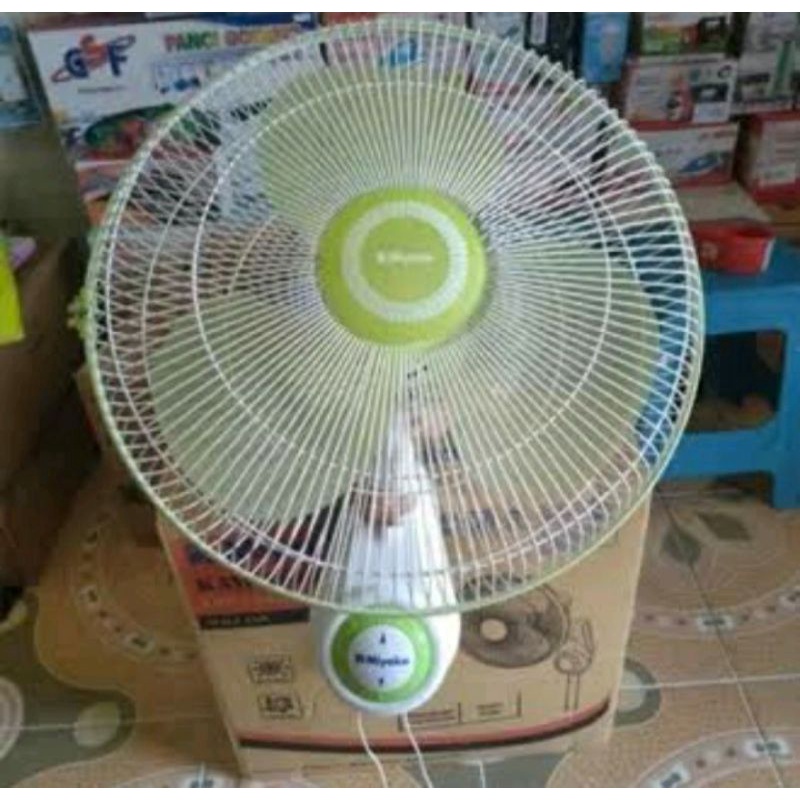 Jual Kioas Dinding Kipas Tembok MIYAKO KAW 1662 Wall Fan 16 Inchi