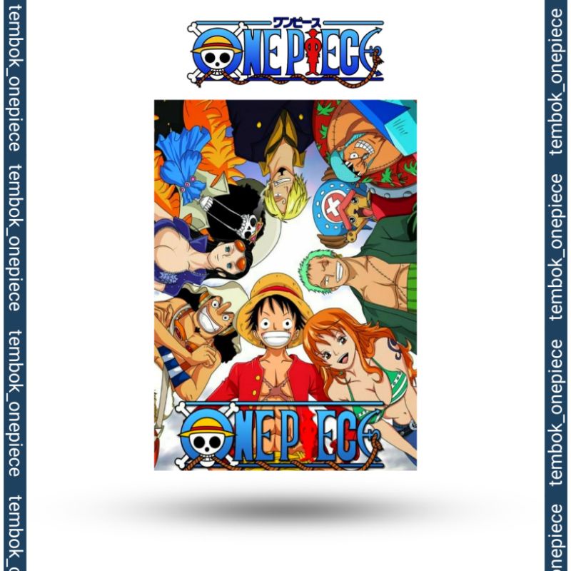 Jual Poster Anime One Piece Mugiwara Full Crew 3 Shopee Indonesia