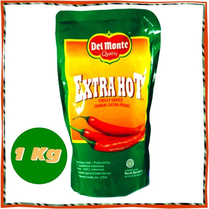 Jual Del Monte Saus Lombok Tomat Sambal Extra Pedas Kg Chilli