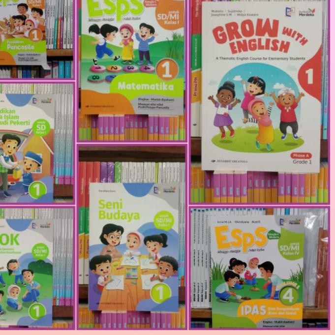 Jual Buku Pelajaran Sd Kelas Dan Kurikulum Merdeka Shopee