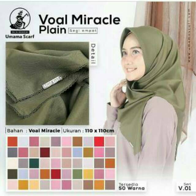 Jual Umama Voal Miracle Plain Laser Cut Shopee Indonesia