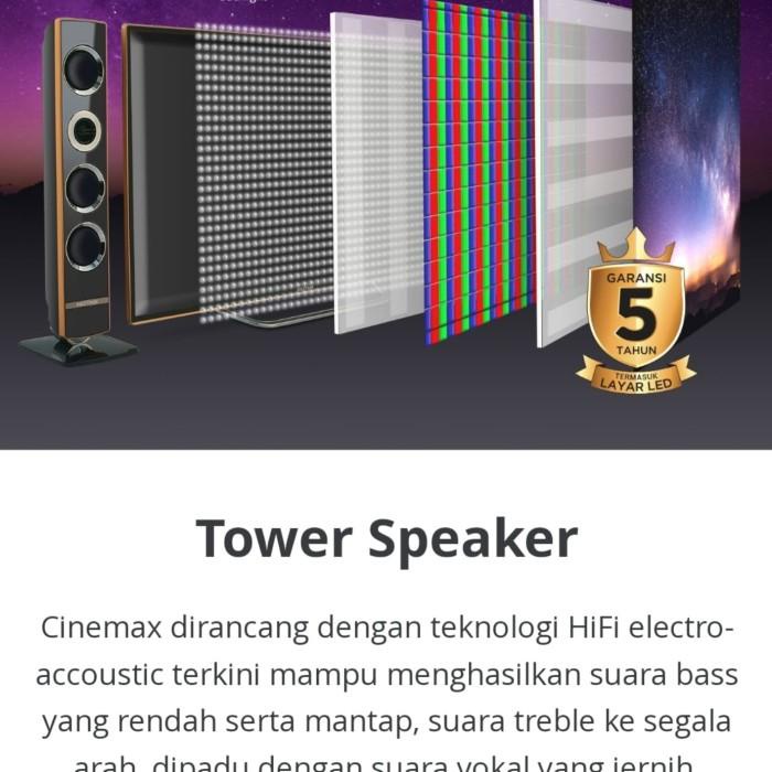 Jual POLYTRON 24T1850 Plus Speaker LED TV CinemaX 24 Inch Garansi 5