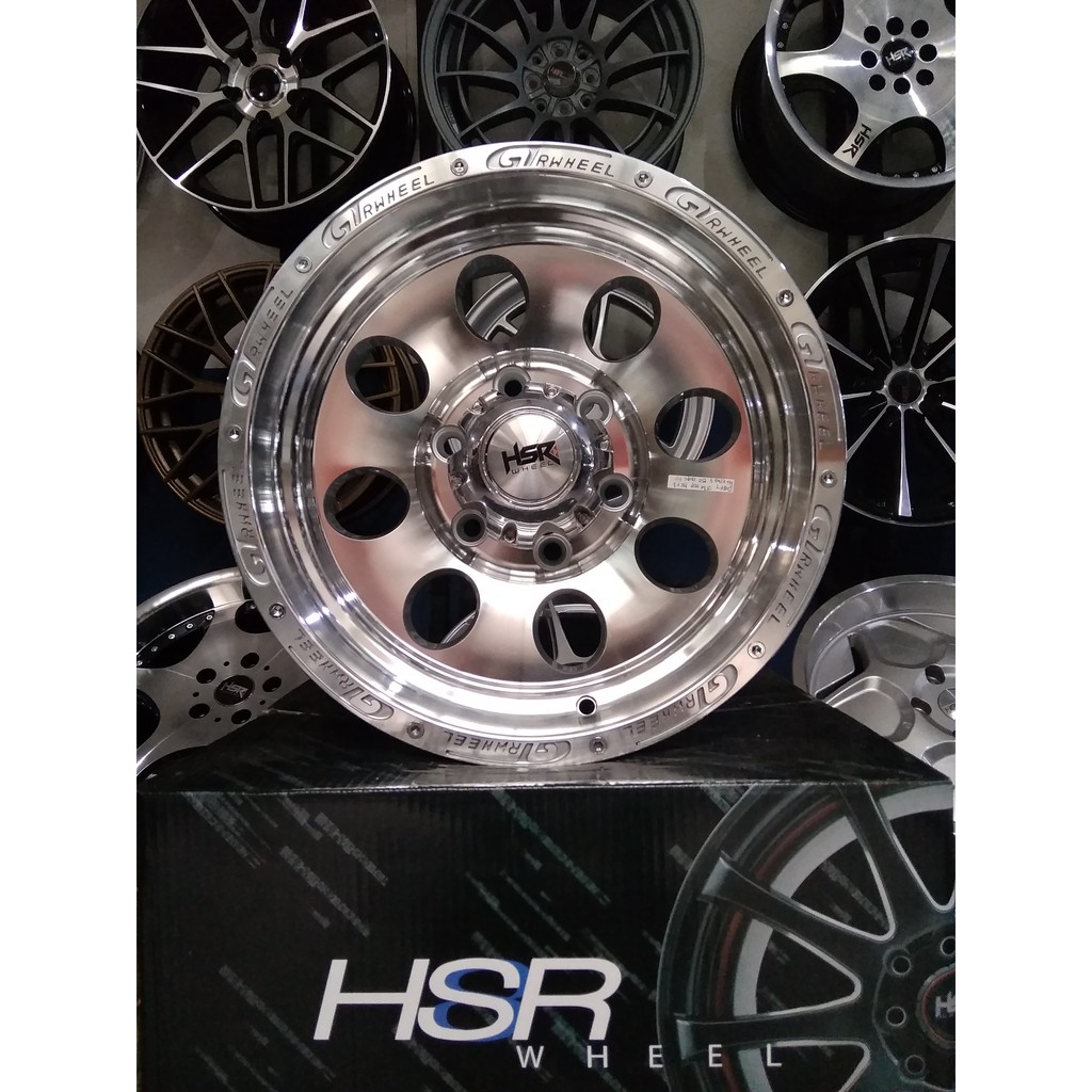 Jual Velg Mobil Ring 16 HSR DUFFY JT84 Silver Polish Shopee Indonesia