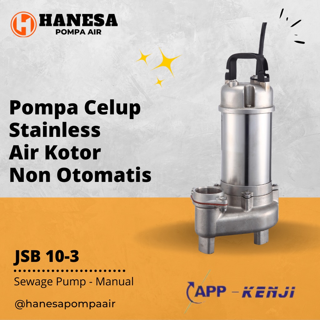 Jual App Kenji Jsb V Pompa Celup Stainless Air Kotor Non