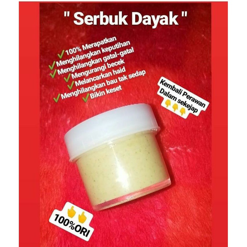 Jual Serbuk Ramuan Dayak Ml Original Jamu Oles Dayak Shopee Indonesia