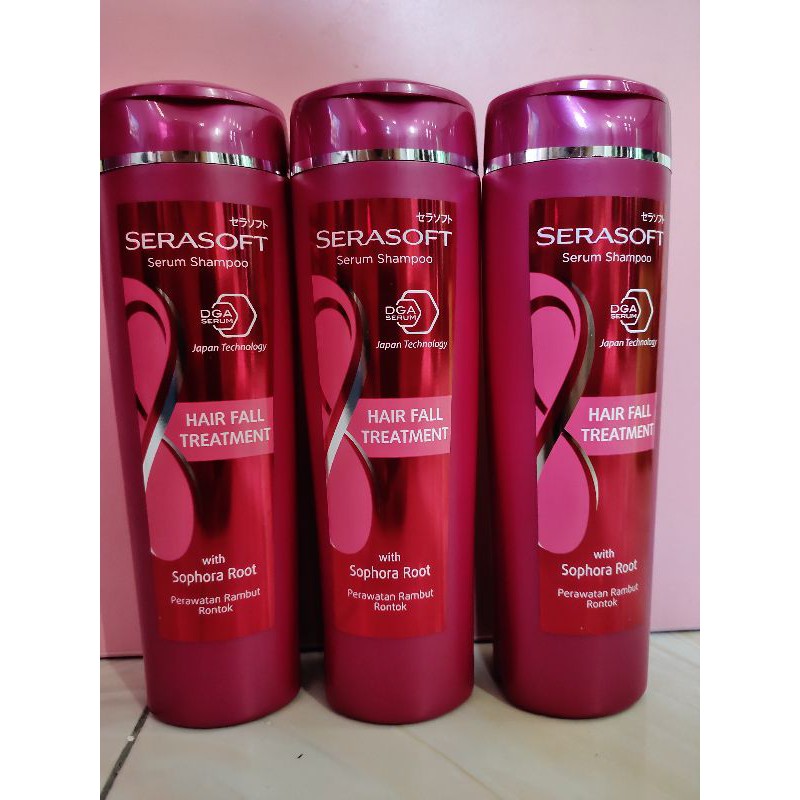 Jual Serasoft Shampoo Hair Fall Treatment Ml Shopee Indonesia