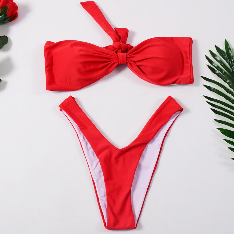 Jual Preorder Ztvitality Seksi Bikini Bikini Merah Panas Dijual