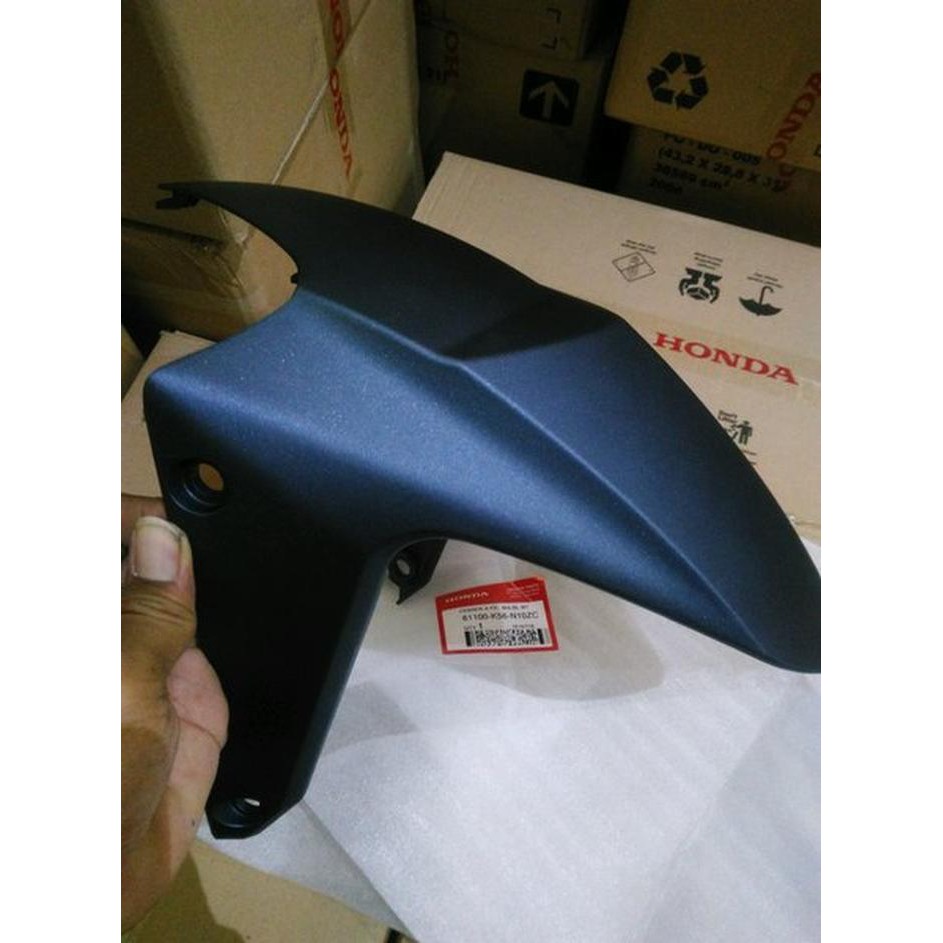 Jual Spakbor Depan Supra Gtr Biru Doff Original Ahm Shopee Indonesia