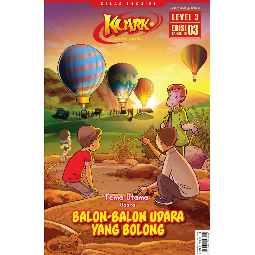 Jual KUARK Komik Sains Level III Edisi 3 Tahun XV Shopee Indonesia