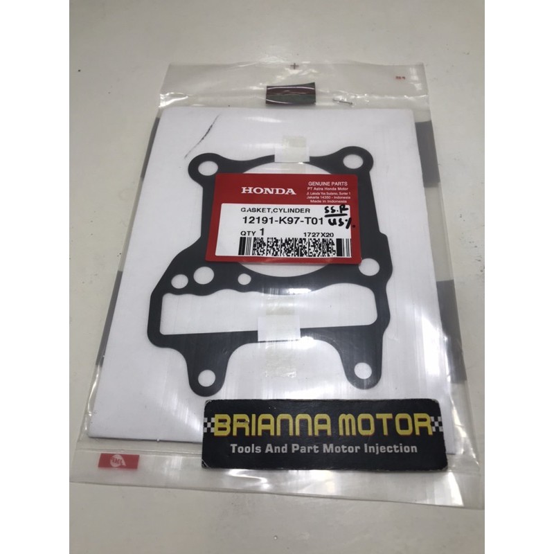 Jual GASKET CYLINDER ADV VARIO 125 150 PCX 150 LOKAL ORI HONDA 12191