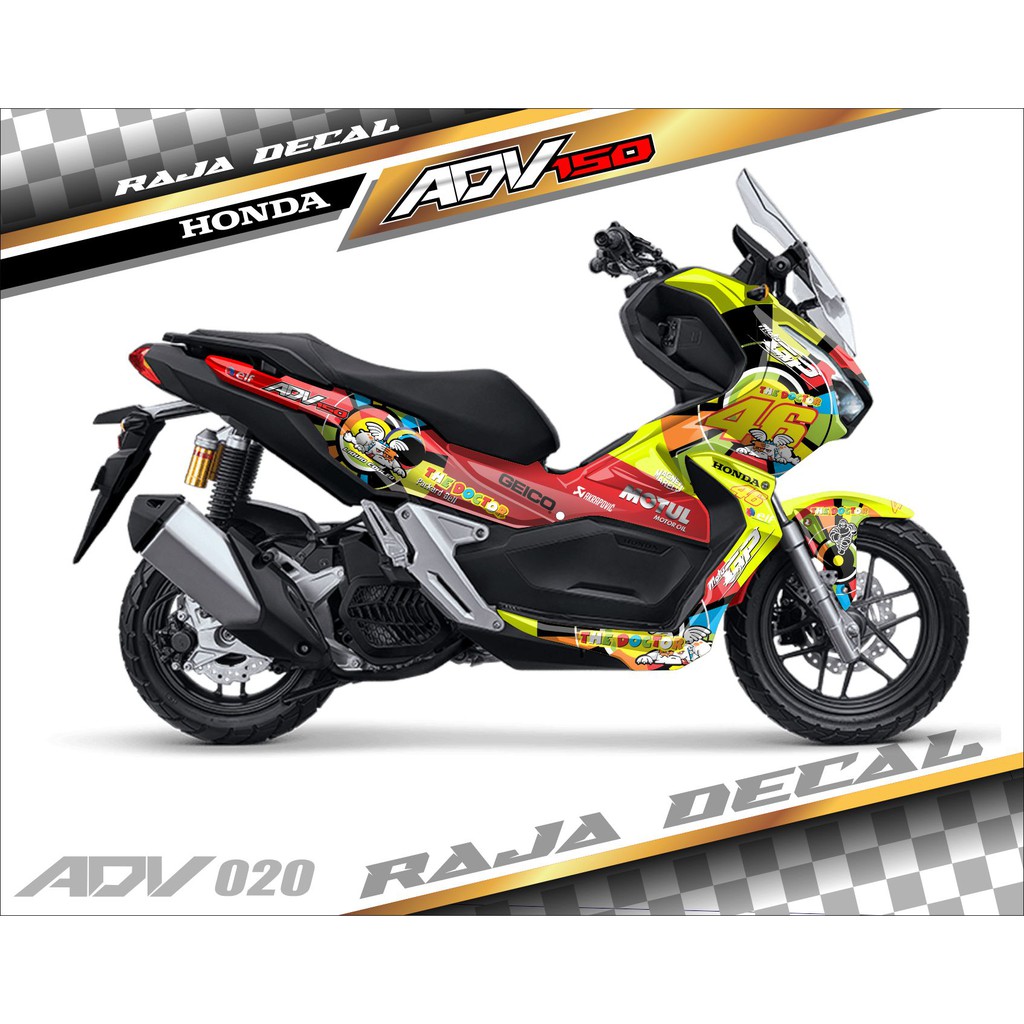 Jual Decal Sticker Honda ADV 150 Fullbody Stiker Dekal Honda ADV 150