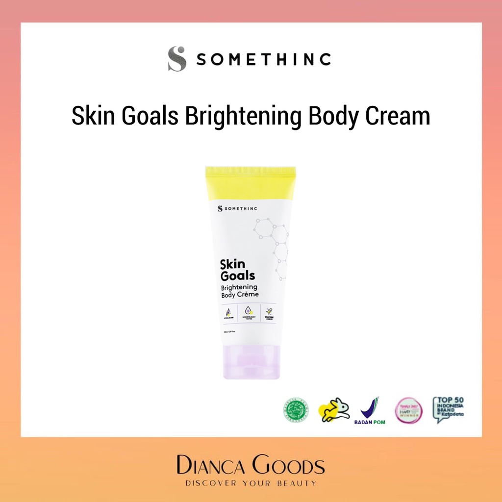 Jual Somethinc Skin Goals Brightening Body Cream Somethinc