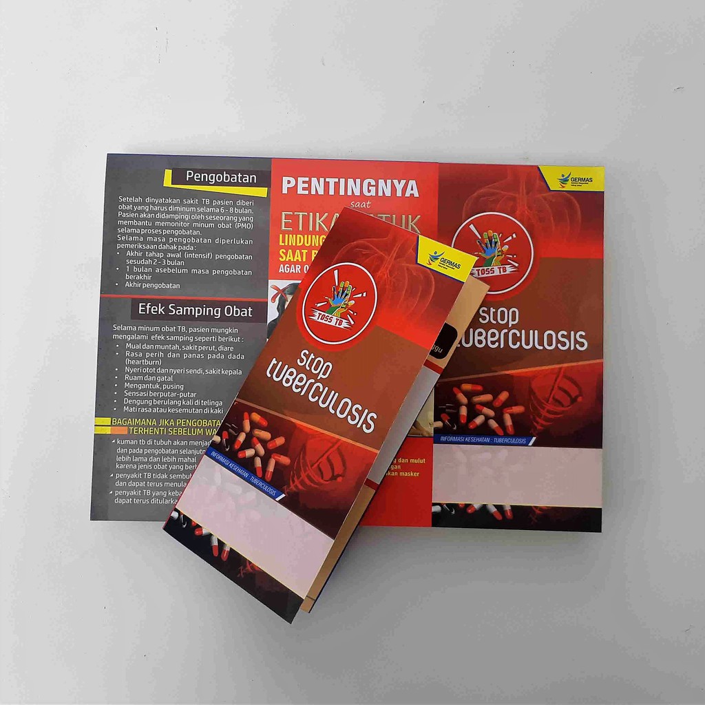 Jual Brosur Tb Brosur Waspada Tuberculosis Leaflet Tbc Leaflet