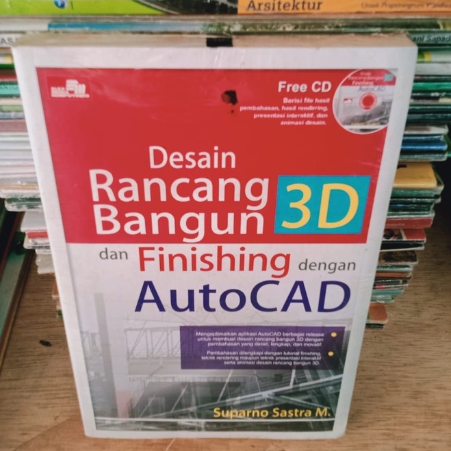 Jual Buku Desain Rancang Bangun D Dan Finishing Dengan Autocad