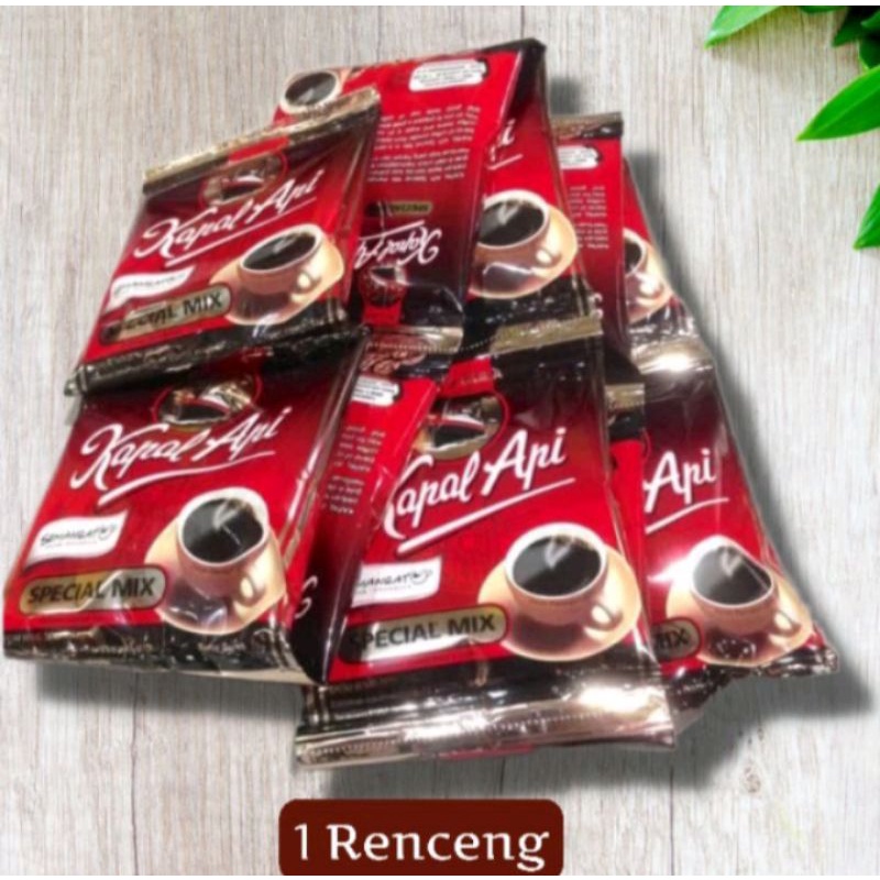 Jual Kopi Kapal Api Spesial Mix 1 Renceng Isi 10 Pcs Shopee Indonesia