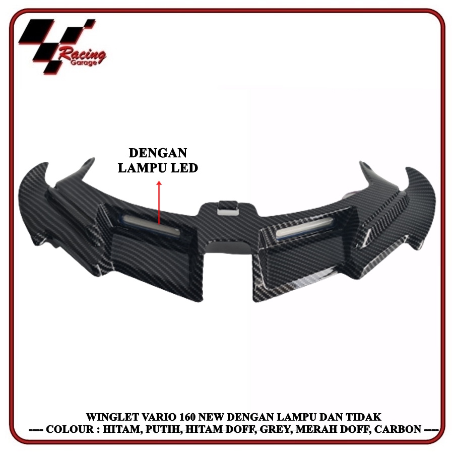 Jual Winglet Vario Abs Cbs Iss New Lampu Led Wingled Honda V