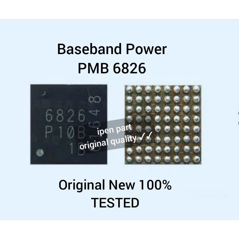 Jual IC PMB6826 Baseband Ip 7G 8 Plus 6826 Original New Tested PMB