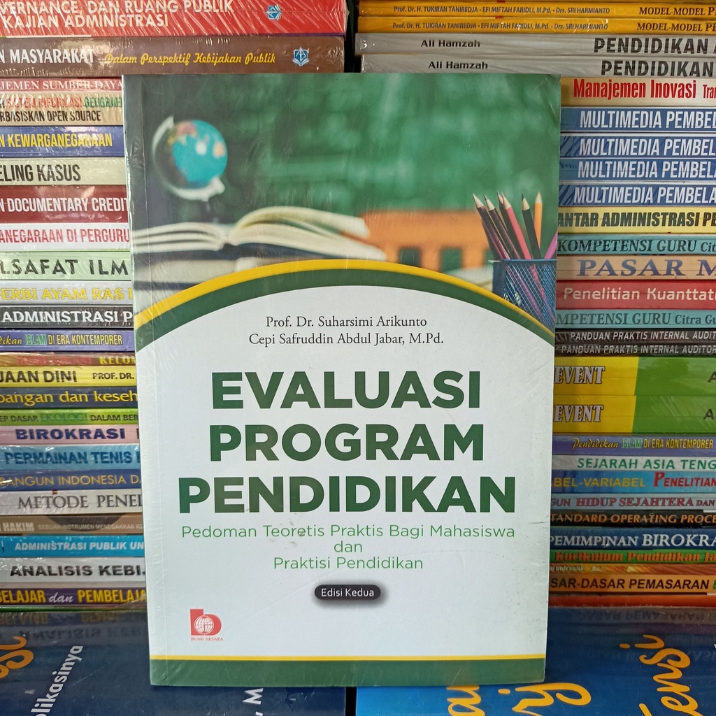 Jual Buku Evaluasi Program Pendidikan Edisi Kedua Prof Dr Suharsimi