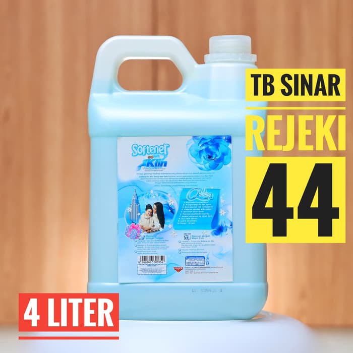 Jual Soklin Softener Warna Biru Jerigen Isi Liter Pelembut