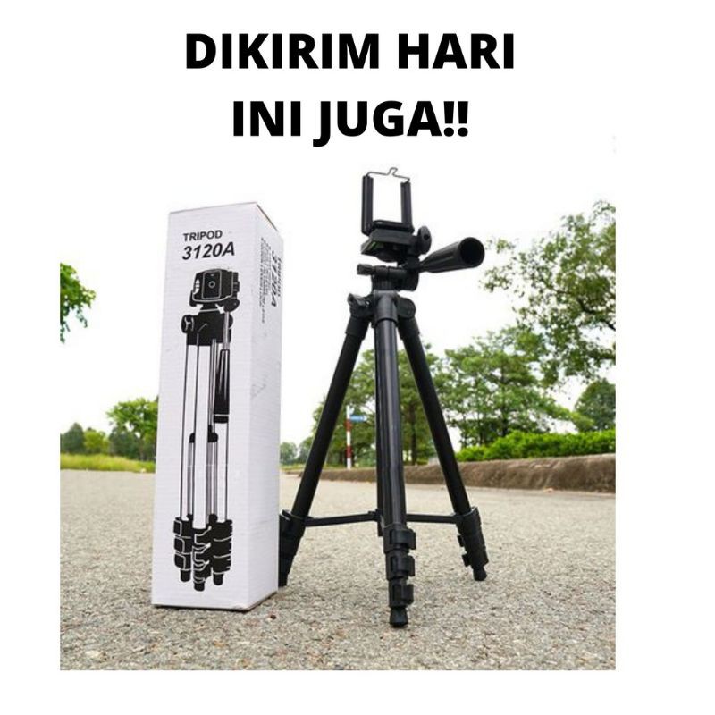 Jual Tripod Hitam A Tripod Hp Dan Kamera Universal Free Holder U