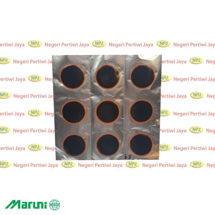 Jual Maruni Tube Patch R Bulat Lembar Karet Tambal Ban Dalam