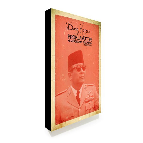 Jual Hiasan Dinding Dekorasi Ruangan Poster Presiden Soekarno Bung